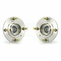 Kugel Rear Wheel Bearing And Hub Assembly Pair For Mitsubishi Lancer K70-100631